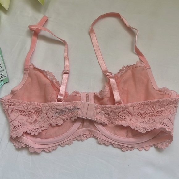 🎀nwt Jenny Jen Emma Demi Lace Unpadded Underwire Bra 34C🎀 - Picture 8 of 8